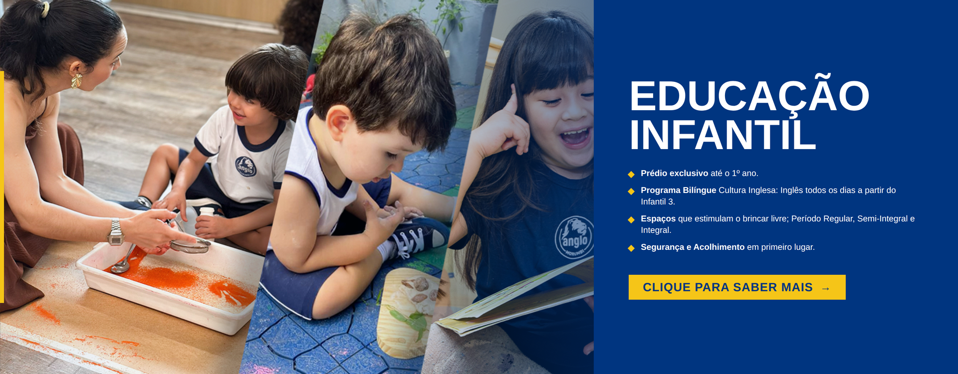 Saiba mais - Educação Infantil