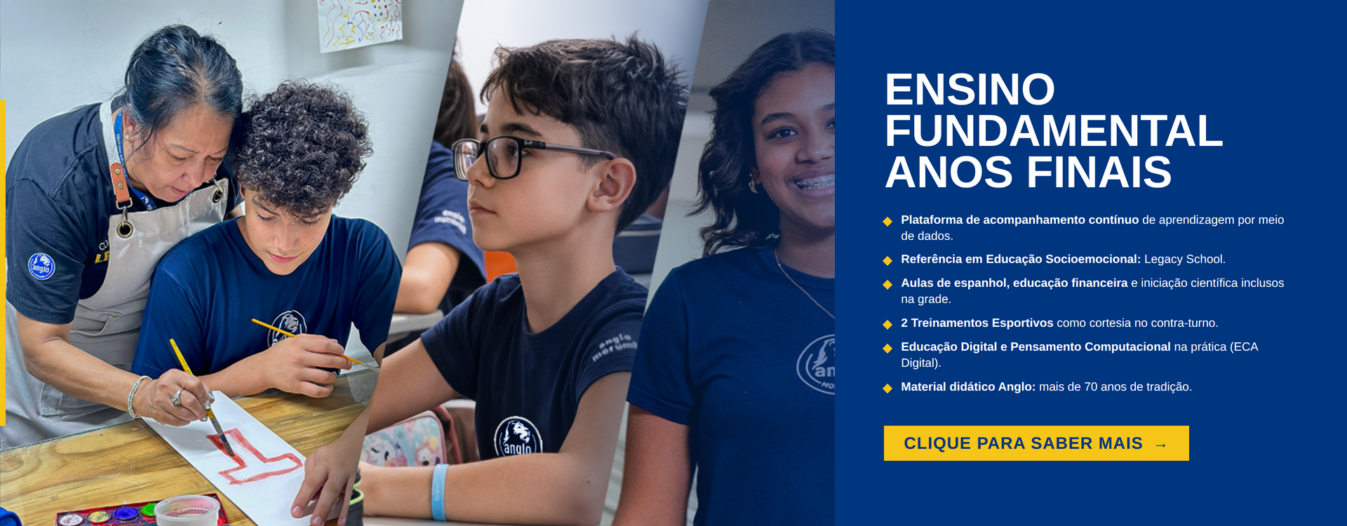 Saiba mais - Ensino Fundamental Anos Finais