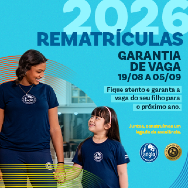 Rematrícula 2026 - vaga garatinda